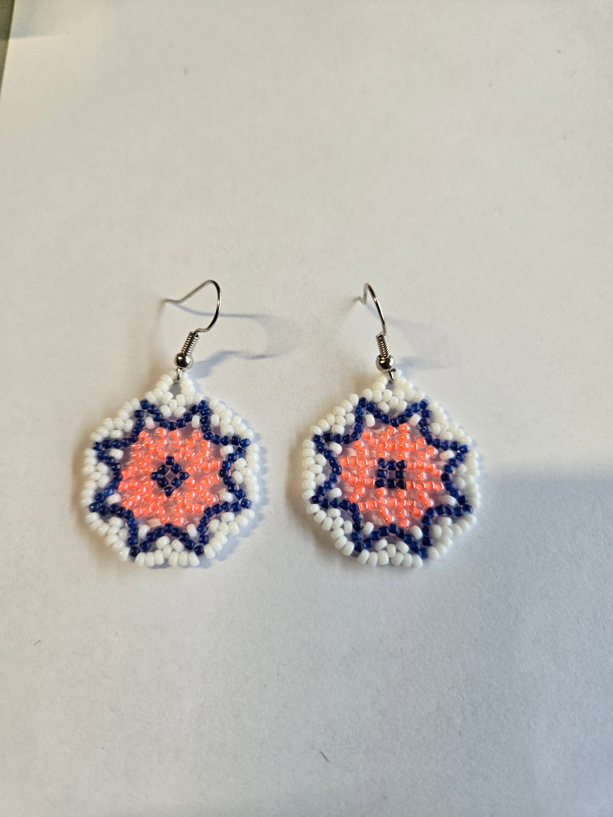 Miscellaneous 1" beaded Earrings