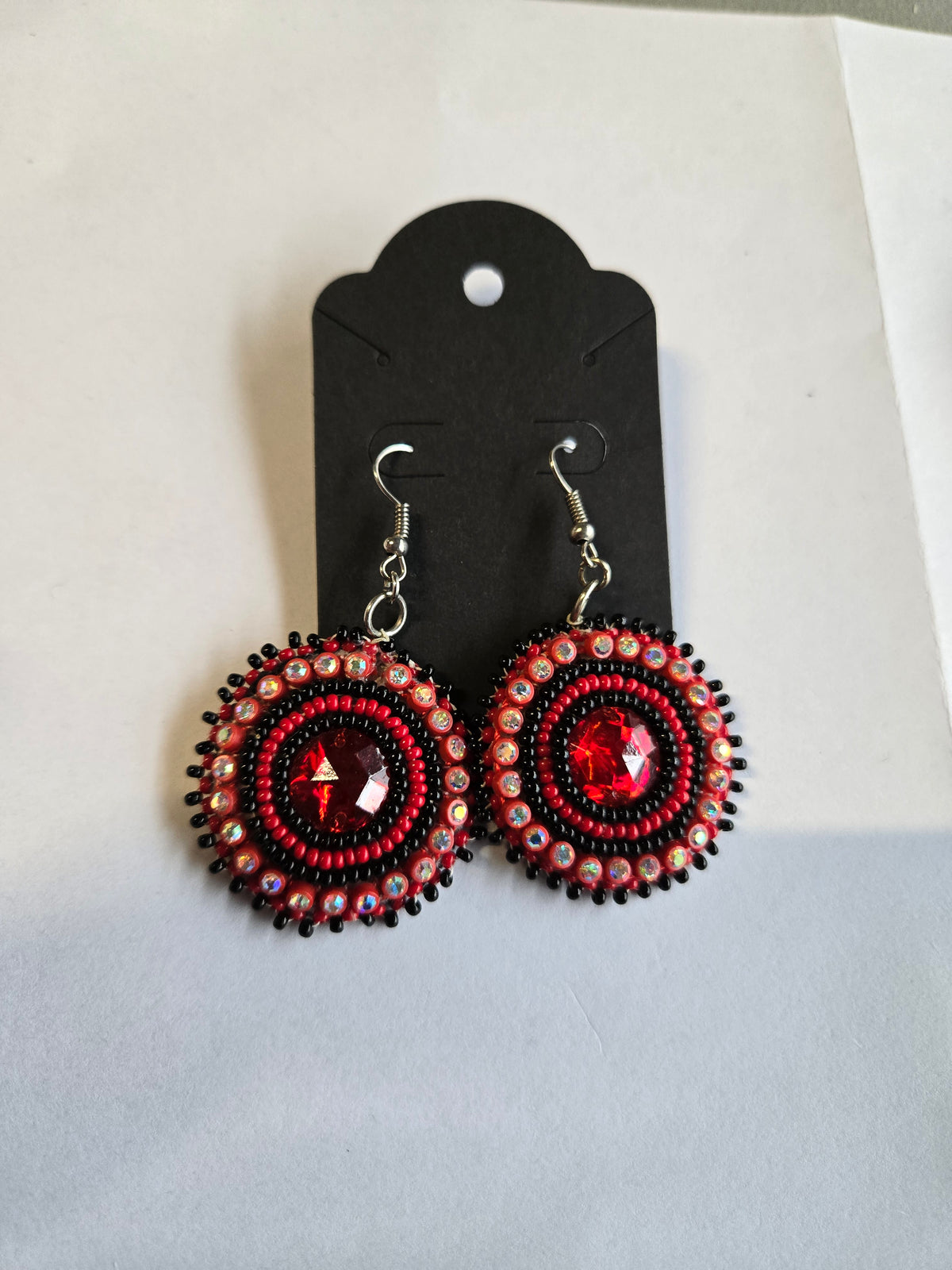Assorted Dangle Beaded Earring 1"