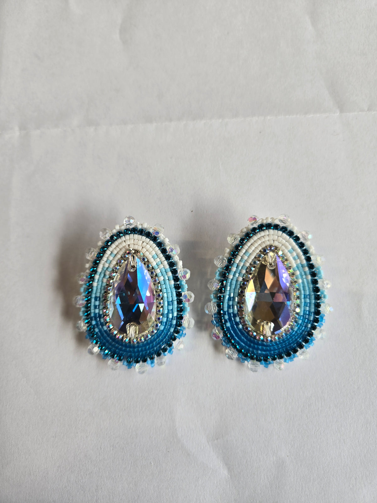 Tear Drop Studs- Halle Knight