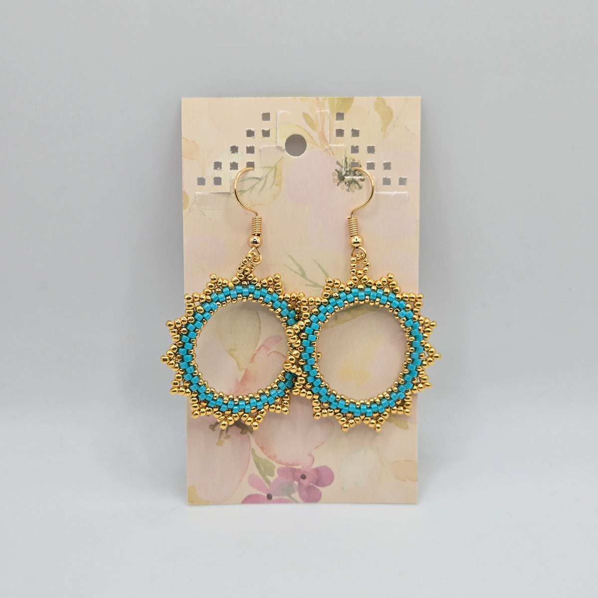 Beaded Na'ku'set Earrings