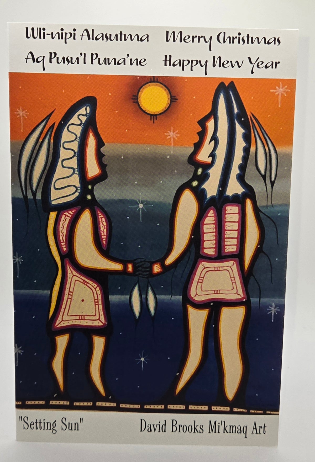 David Brooks Bilingual Holiday Greeting Cards